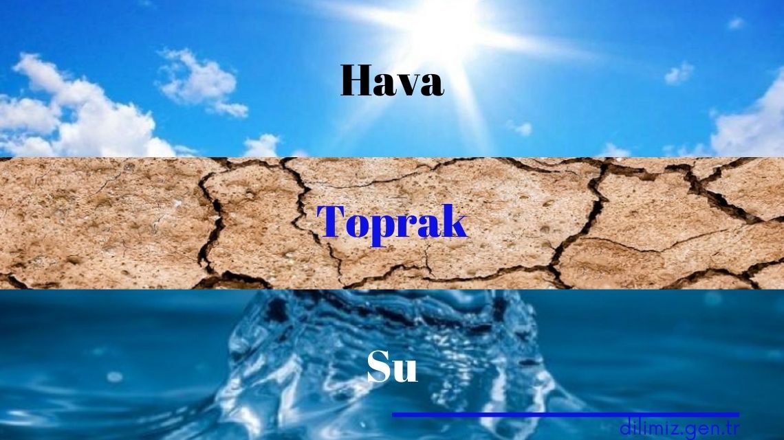 Hava toprak su