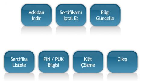 Sertifikasyon Merkezi Karşılama Ekranı